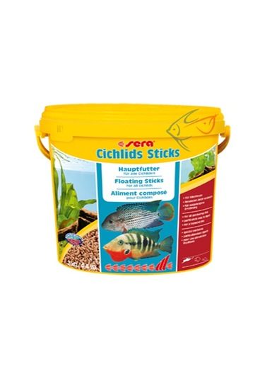 Sera Cichlids Sticks Nature 10 Lt (2 Kg)