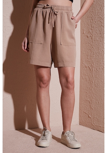Fashion Friends Bayan Short 25y0606k1 Bej Bej