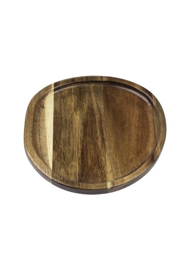 Naturalove Akasya Sunum Tabağı - Yuvarlak