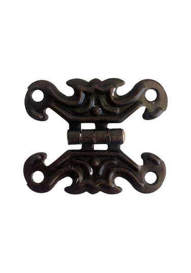Kelebek Bronz Tavla Menteşesi Mobilya Kutu Menteşesi 4 Adet Bronz En:3cm Boy:2cm