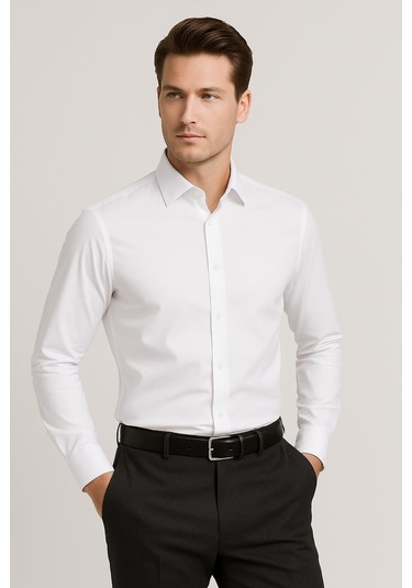 Gk 649 Beyaz Altro Gömlek Beyaz