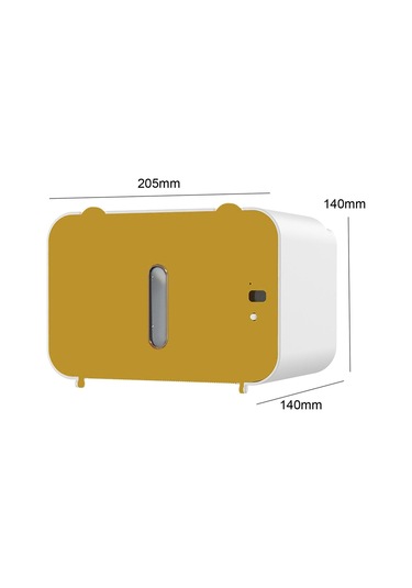 Suntek Tuvalet Kağıdı Tutucu Duvara Montaj Rulo Mutfak Gri