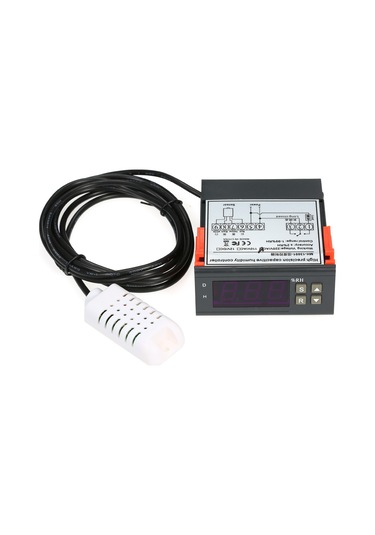10a 220v Mini Dijital Hava Nem Kontrol Kontrol Cihazı Ölçüm Aralığı %1 %99 Sensörlü