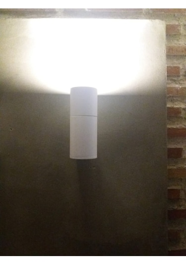 Dış Mekan Tek Yönlü Led Ampüllü Aplik (319457525) Beyaz