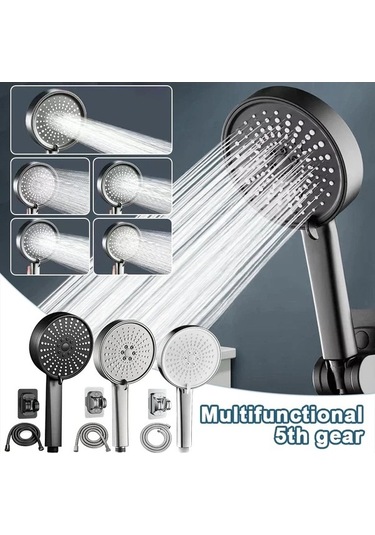 Maoyaya 4.9 İnç Büyük Panel Yüksek Basınçlı El Duş Başlığı - Güçlü Akış, Çok Renkli Seçenek Çok Renkli