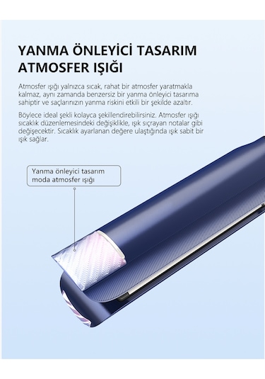 Beauty Steam Flow Buharlı Saç Düzleştirici Ve Şekillendirici