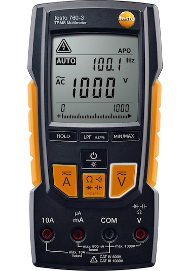 Testo 760-3 Trms Dijital Multimetre