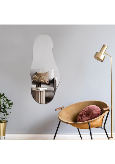 Salon Duvar Aynası Düz Ayna Havana Ayna 50cm X 115cm Düz Ayna
