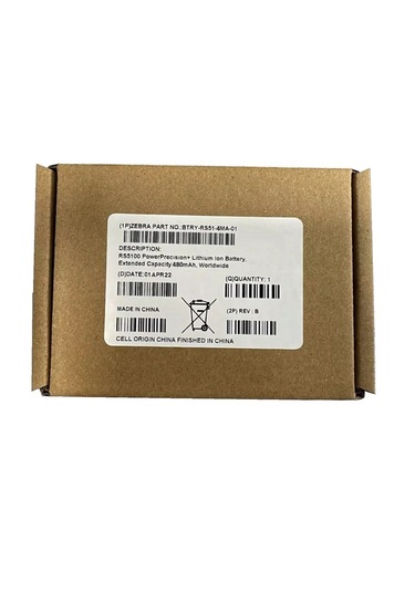 Zebra Rs5100 / Rs6100 Giyilebilir Barkod Okuyucu Bataryası