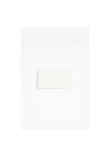 Turgut Office Deri Bardak Altlığı Beyaz 1 Adet Beyaz