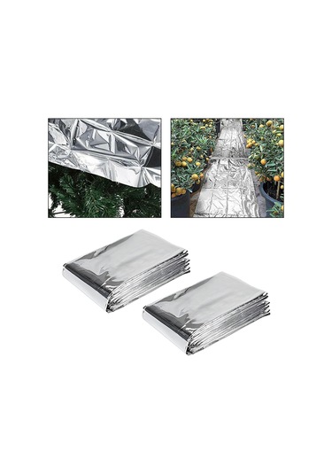 Suntek Gümüş Bitki Yansıtıcı Mylar Film Bahçe Meyve 2-adet