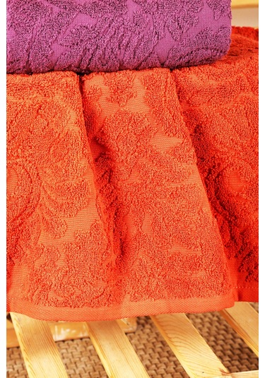 Mira Home 6 Lı El Yüz Jakarlı Havlu Seti Doku Desen Çok Renkli