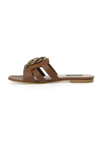 Nine West Ham 3fx Taba Kadın Düz Terlik 000000000101367545 Taba