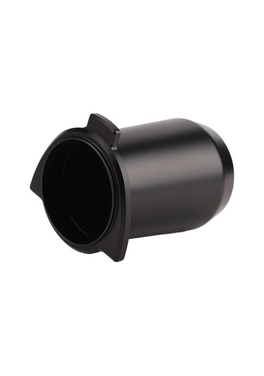 Kangvka Alüminyum 54mm Kahve Tozu Kupa - Uçucu Toz Engelleme, Hafif Ve Dayanıklı, Ev Ve Café İçin 54mm Siyah