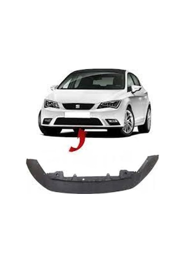 YÜKSEL TAMPON ALT SPOYLERİ  5F0805903 [SEAT LEON 2012-2016]