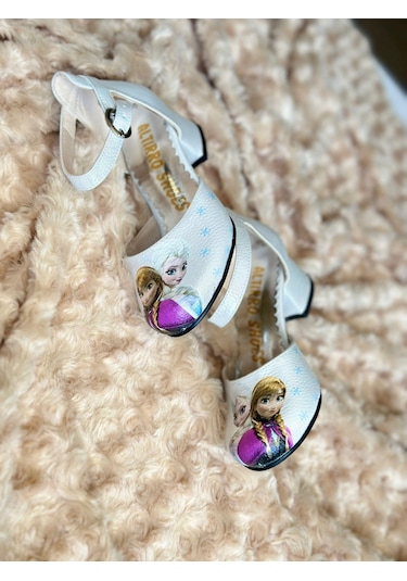 Gala Elsa Baskılı Topuklu Kız Çocuk Ayk 001