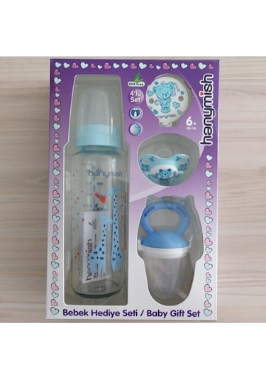 Hanymish 4'lü Cam Bebek Hediye Seti