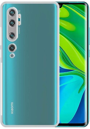 Adige Xiaomi Mi Note 10 Kılıf Kamera Korumalı Süper Silikon