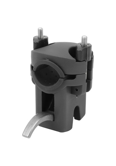 Wezone Tek Taraflı Açık Bot Balıkçılık Rod Tutucu, Hızlı Montajlı Alüminyum-abs, Kaymazsız, Dayanıklı, Siyah