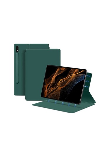 Didadodo Samsung Tab S9 Ultra 14.6 2023 Model Kılıf - Otomatik Uyandırma, Kalem Yuvası Ve Katlanır Stand Yeni Tasarım