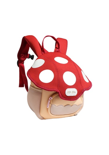 Anaokulu Sevimli Okul Çantası Kırmızı