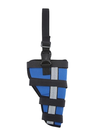 Homyl Pet Köpek Bacak Brace Arka Sıkıştırma Wrap M-mavi