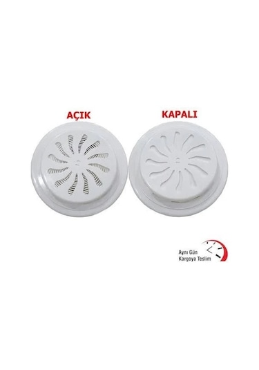 Çankaya Ayarlanabilir Doğalgaz Cam Menfezi Kapaklı Menfez Aç/kapa