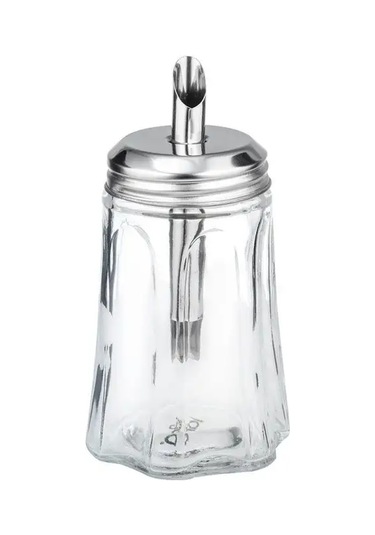 Lara 200 Ml Dozajlayıcı İle Cam Şekerlik 138807967 Beyaz