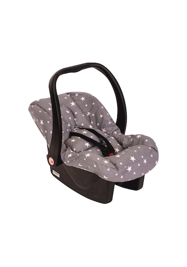 Sevi Bebe Bel Destekli Ana Kucağı Örtüsü ART-61 Gri Yıldız