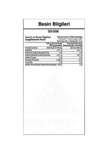Hardline Creatine Creapure 500 gr