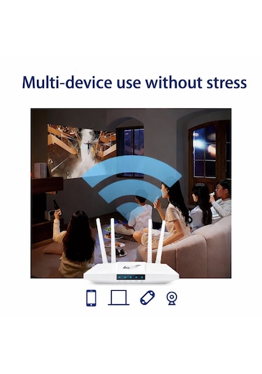 4g/5g Destekli Dual Function Router 300 Mbps Type-c 4000mah Batarya Yüksek Performanslı Ağ Çözümü