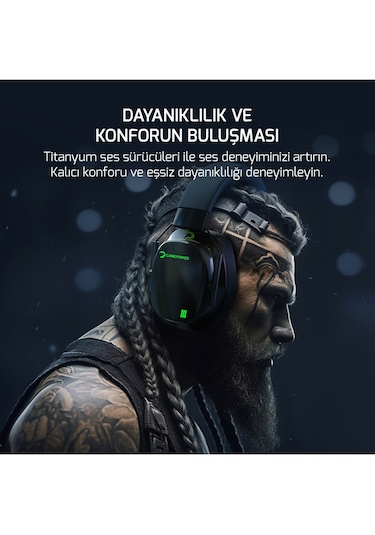 Gamepower Kai Titanium X Manyetik Pad RGB Oyuncu Kulaklığı