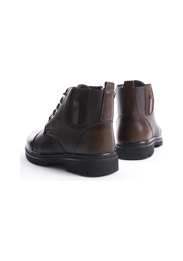 Garantili Darko Soğuk Geçirmez Kürklü Çocuk Bot Kahverengi