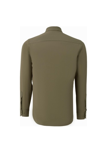 G926 Dewberry Erkek Gömlek-yeşil Yeşil