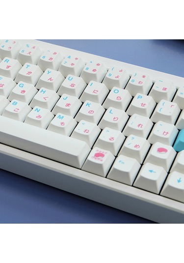 Homyl 135 Keys Pbt Keycaps Mekanik Klavye Için Cherry Mx Japonca