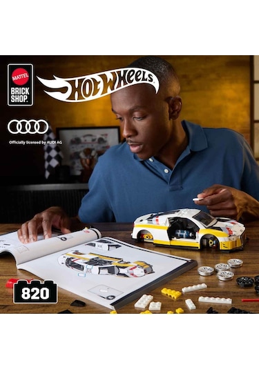 Hot Wheels Elite Serisi 15 Audi R8 Lms Yapım Seti 820 Parça Jft18