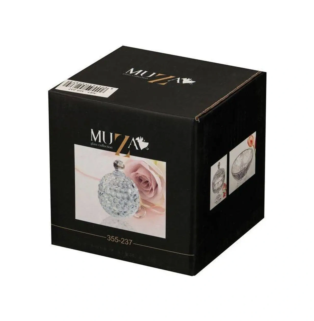 Lefard "muza" 130 Ml Kapaklı Cam İkra Kabı 156402552 Beyaz