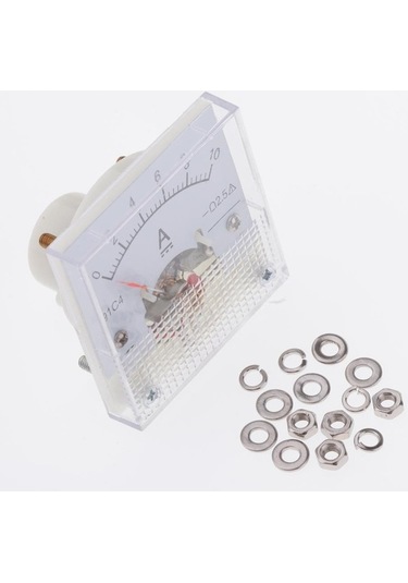 Trendooze Suntek Panel Ölçer Metre Metre Dc Analog Ampermetre Amp Akım 2 Ut