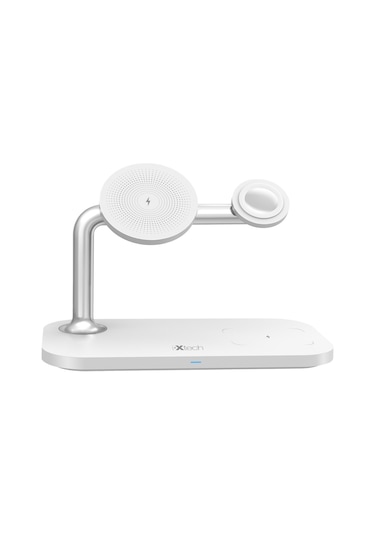 İxtech 15W - IX-HC3 Manyetik 3'ü 1 Arada Kablosuz Şarj Standı