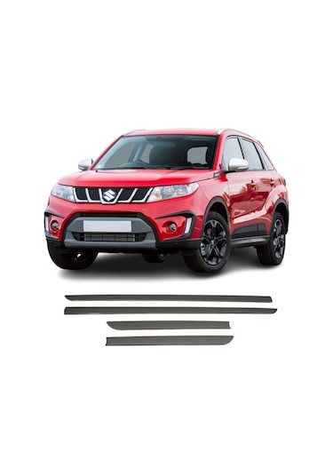 Agtuning Suzuki Vitara Krom Yan Kapı Çıtası 2016 ve Üzeri Paslanmaz Çelik
