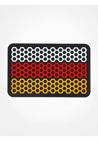 Tactochno Pvc Şerit "özbekistan Petekleri" Siyah Zemin 197880764