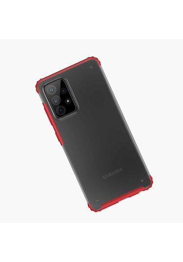 Zore Galaxy Uyumlu A72 Kılıf Msra Volks Kapak - Siyah Siyah