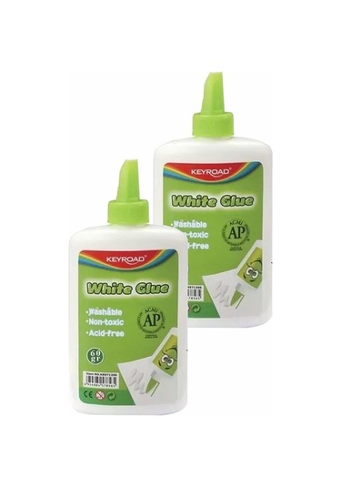 Beyaz Tutkal 60 Gr 2 Adet Keyroad Beyaz Mobilya Tutkalı 60 Gr Ahşap Tutkalı Su Bazlı Çok Amaçlı Beyaz Tutkal