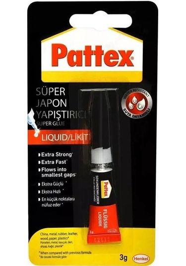 Süper Japon Likit Yapıştırıcısı 3 Gr