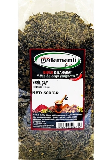 Mahmut Gedemenli Yeşil Çay 500 G