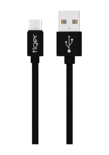 Tiger Micro Usb 3.0A 1Mt Örgü-Halat Hızlı Şarj Usb Kablo Tuc-A86 (526978895)