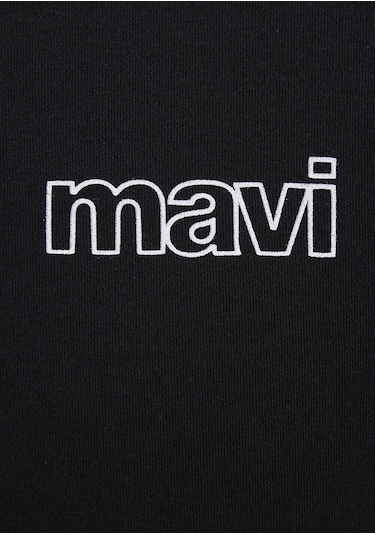 Mavi - Mavi Logo Baskılı Siyah Basic Tişört 0610360-900-Siyah