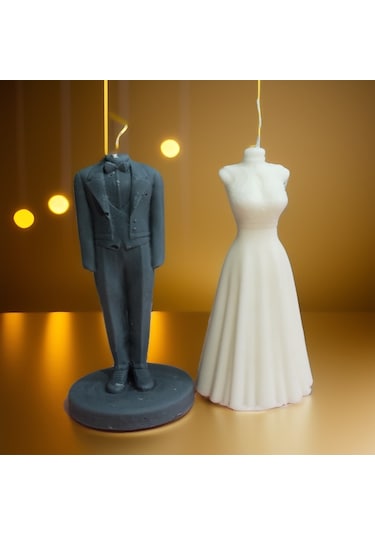Gelin İle Damat Kokulu Mum