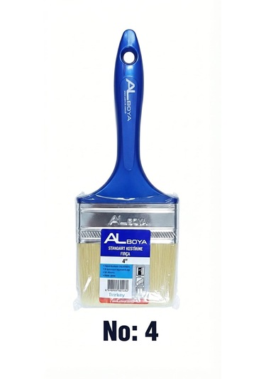Standart Kestirme Fırça No : 4 El Yormayan Sap