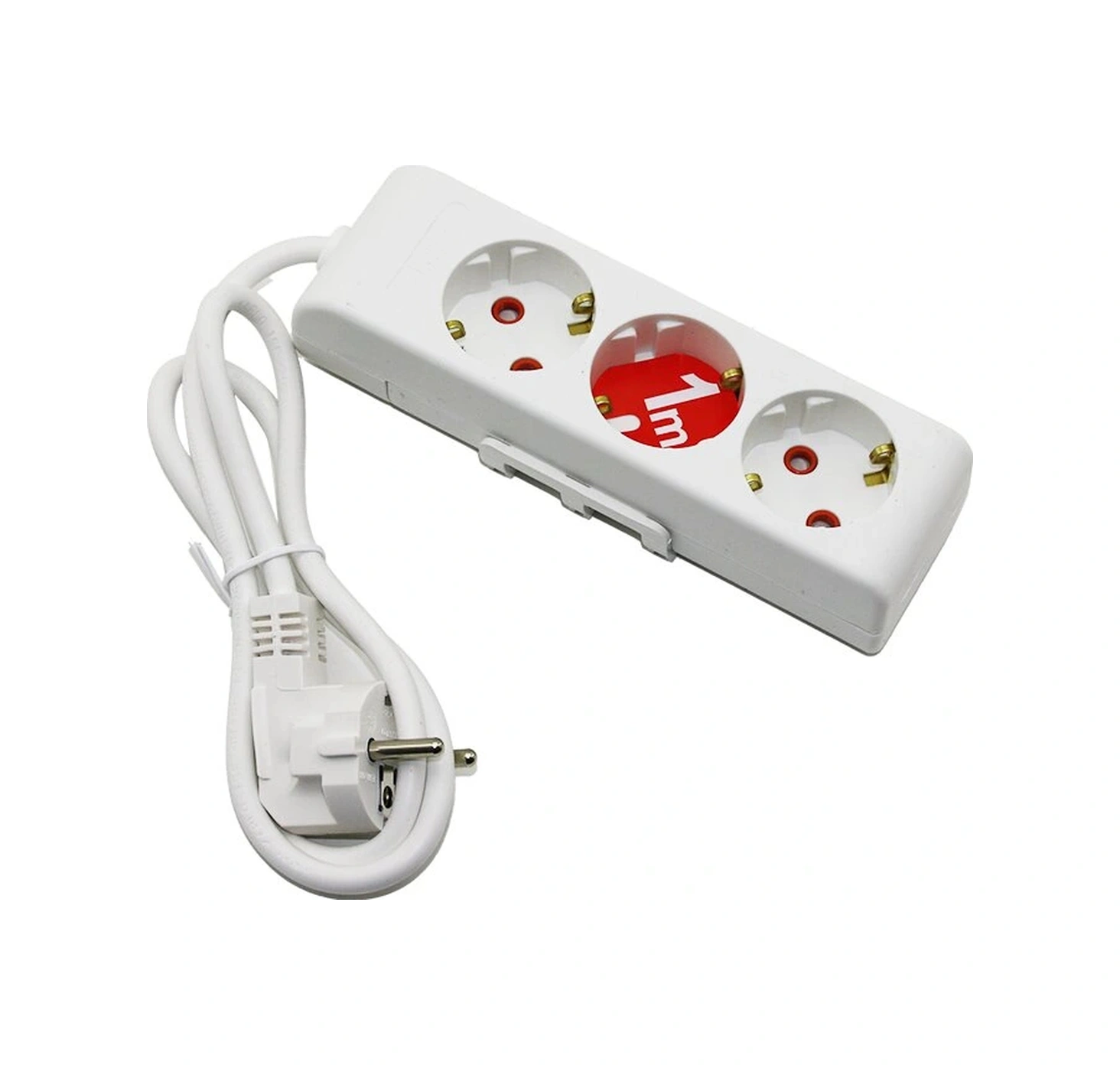 Rı-tech 3lü - 1mt Uzatma Kablo - Topraklı Grup Priz 001 175 310002 01 00 0.7 M